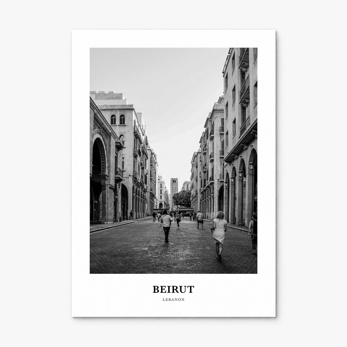 Beirut Classic No 3 Poster, print only (unframed)