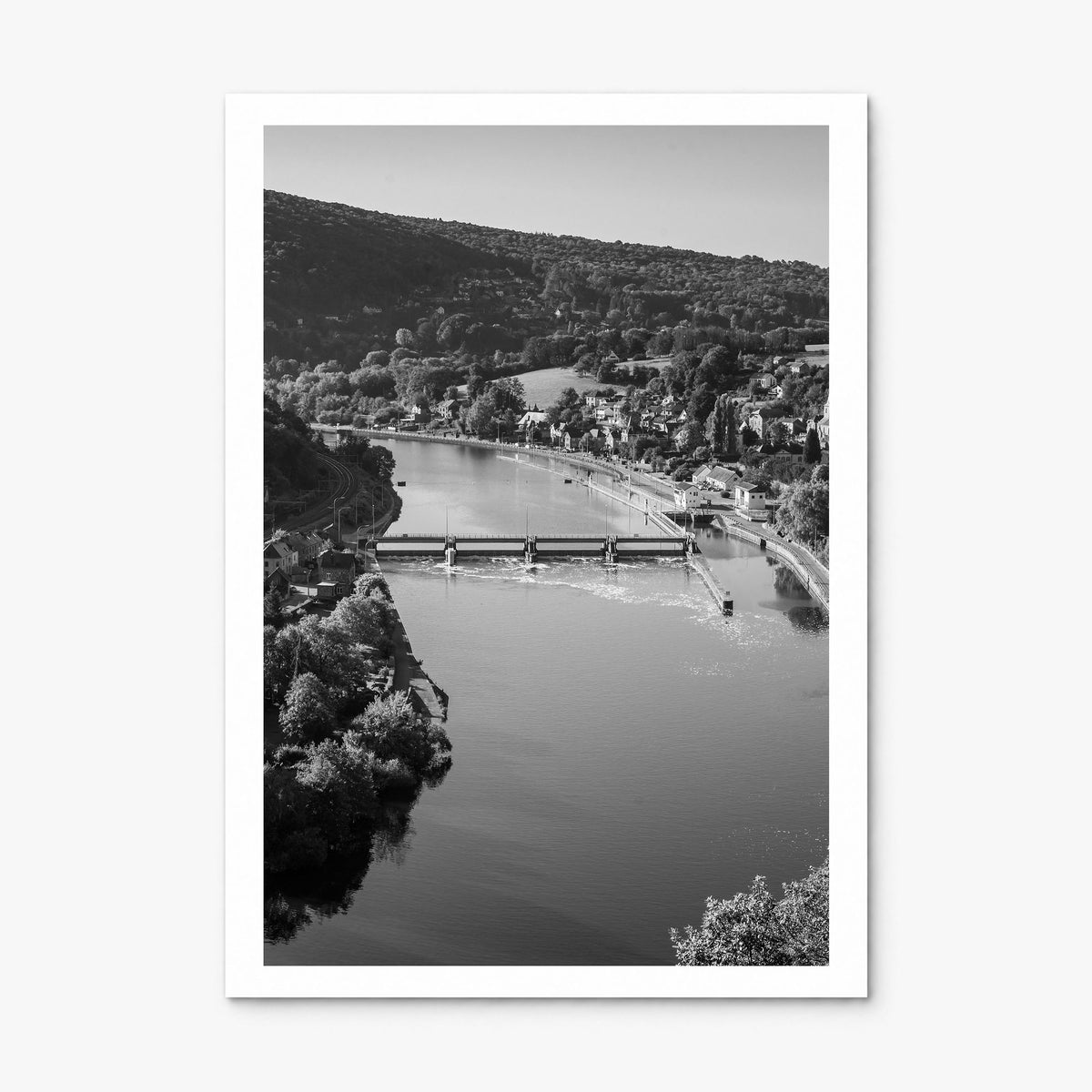 Belgium Photo Poster, print only (unframed), white border