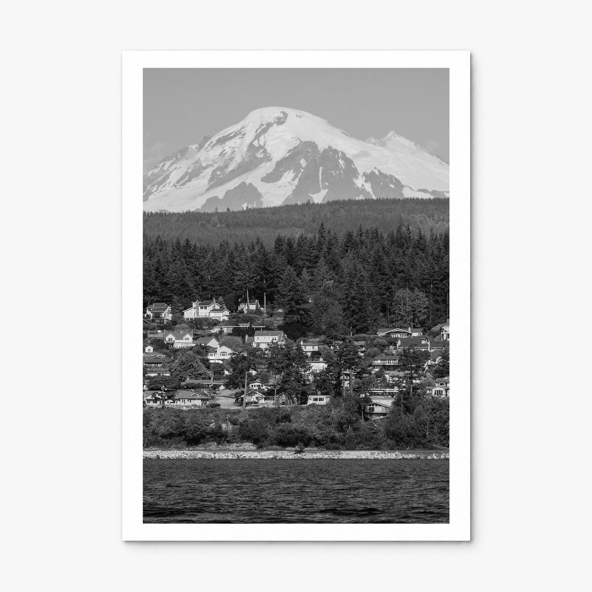 Bellingham Photo Poster, print only (unframed), white border