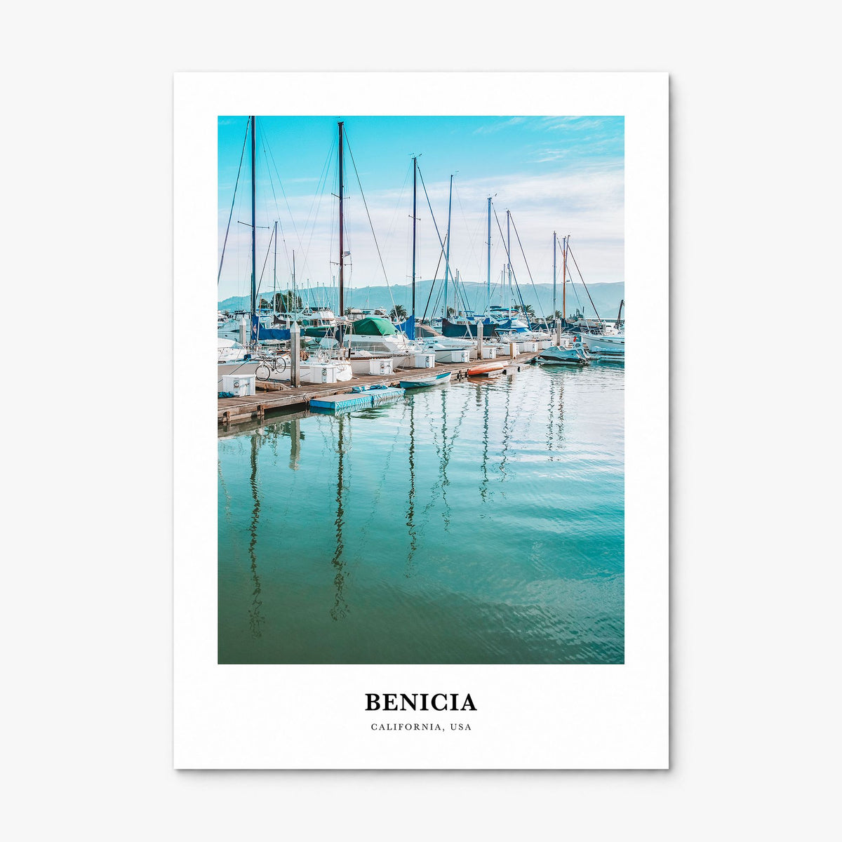 Benicia Classic Poster, print only (unframed)