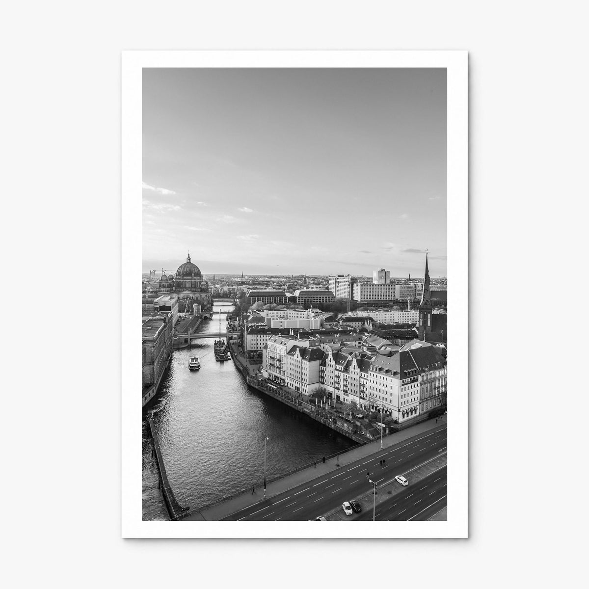 Berlin Photo No 1 Poster, print only (unframed), white border