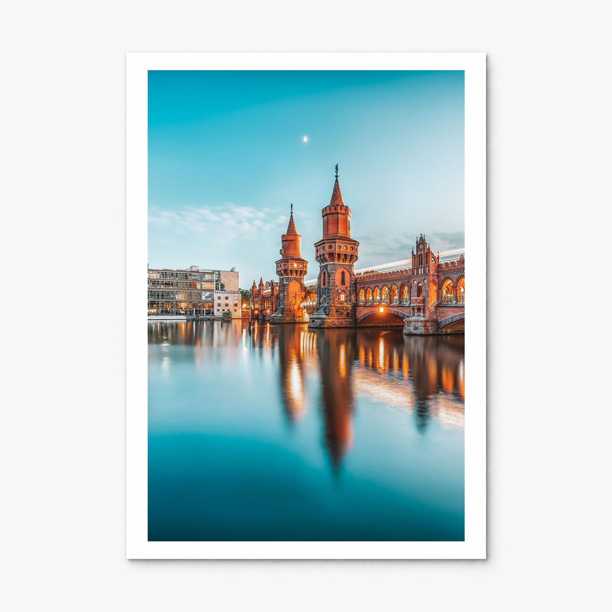 Berlin Photo No 2 Poster, print only (unframed), white border