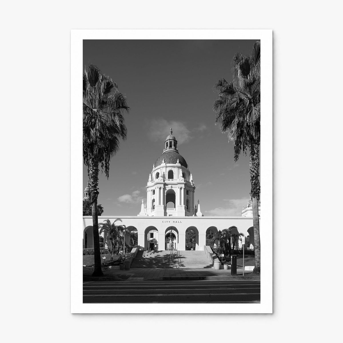Beverly Hills Photo Poster, print only (unframed), white border