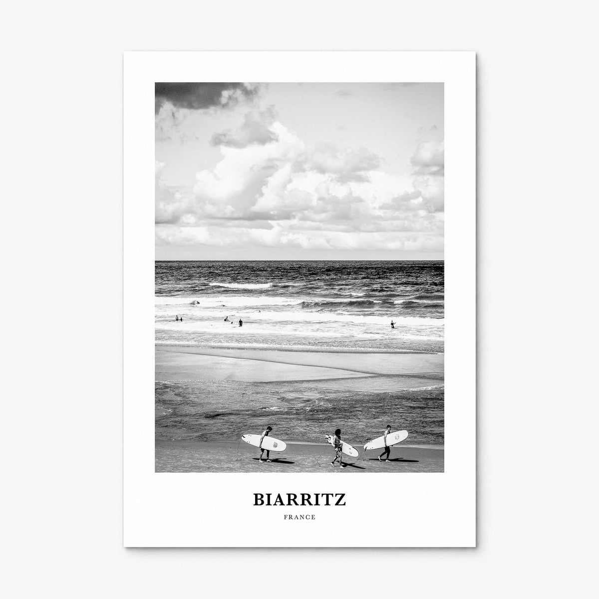 Biarritz Classic Poster, print only (unframed)