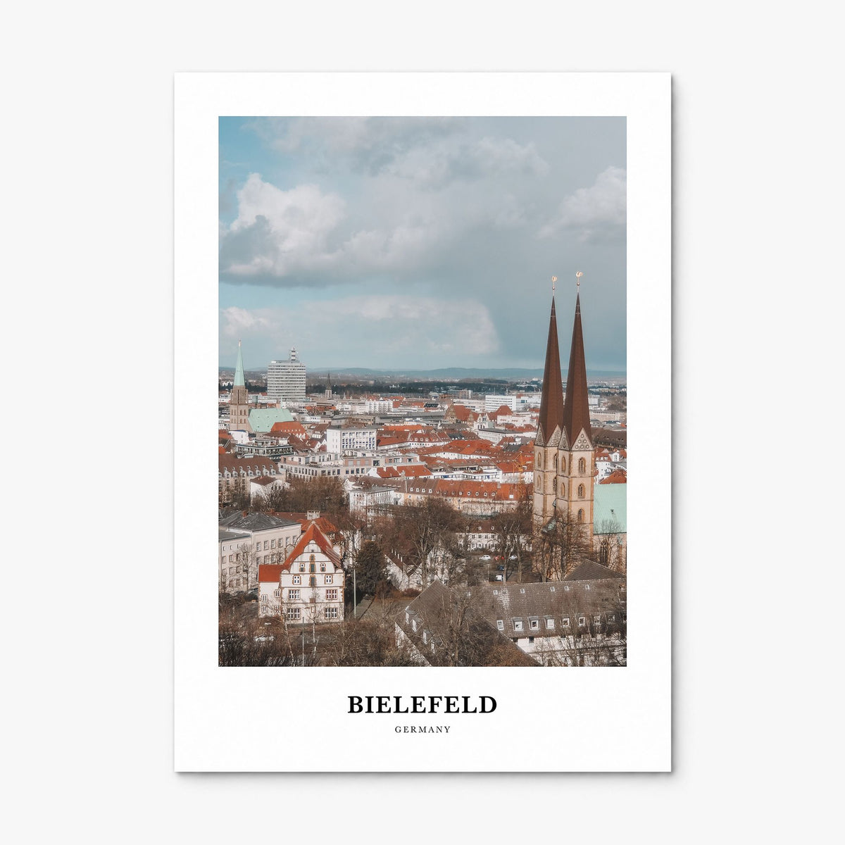 Bielefeld Classic Poster, print only (unframed)
