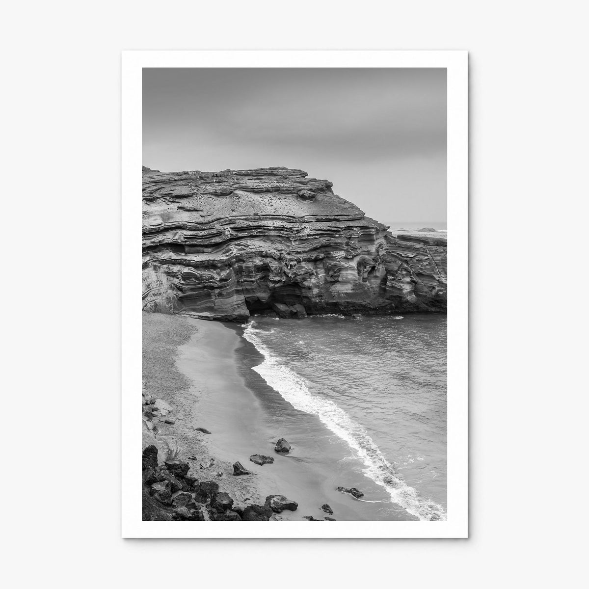 Big Island Photo Poster, print only (unframed), white border