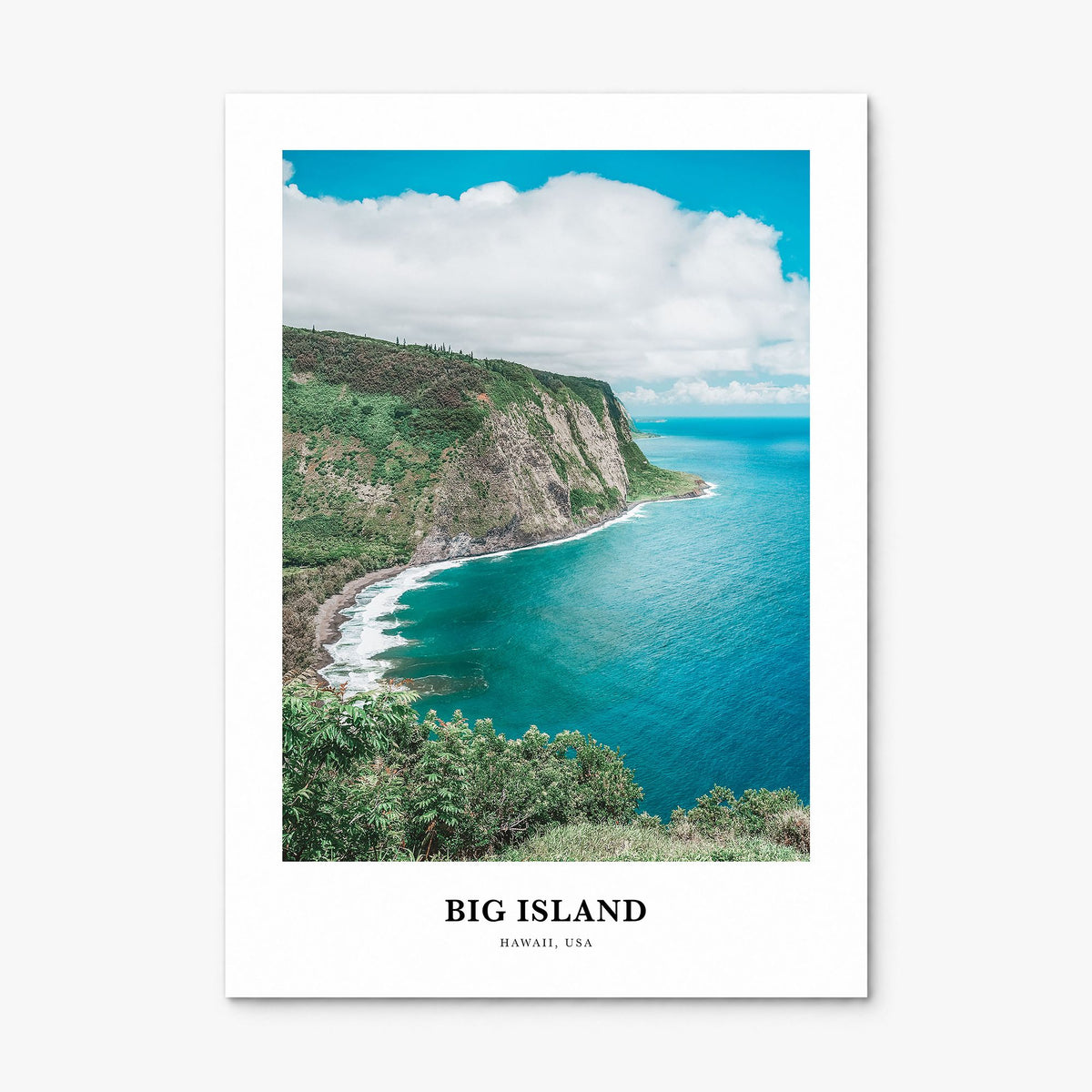 Big Island Classic Poster, print only (unframed)