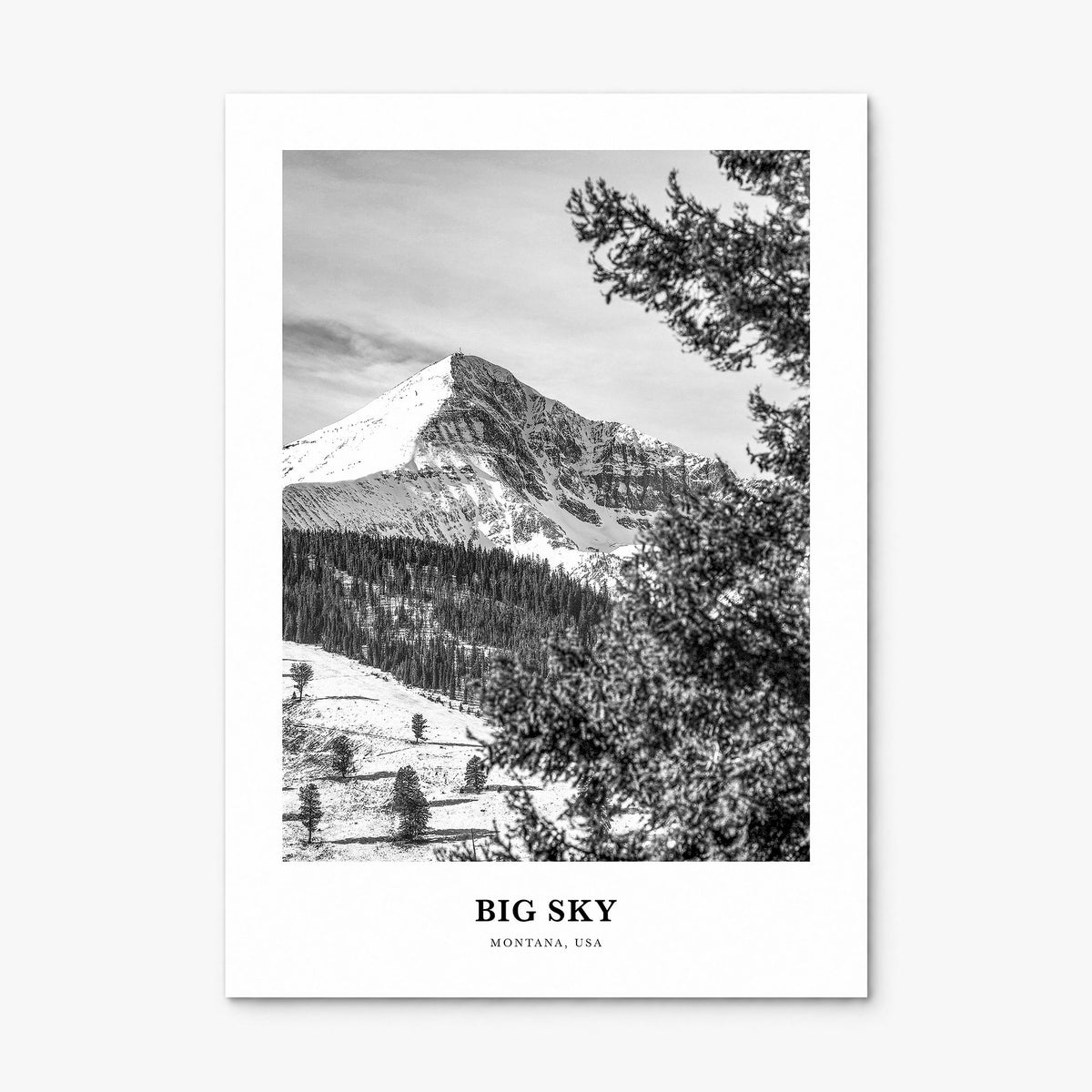 Big Sky Classic Poster, print only (unframed)