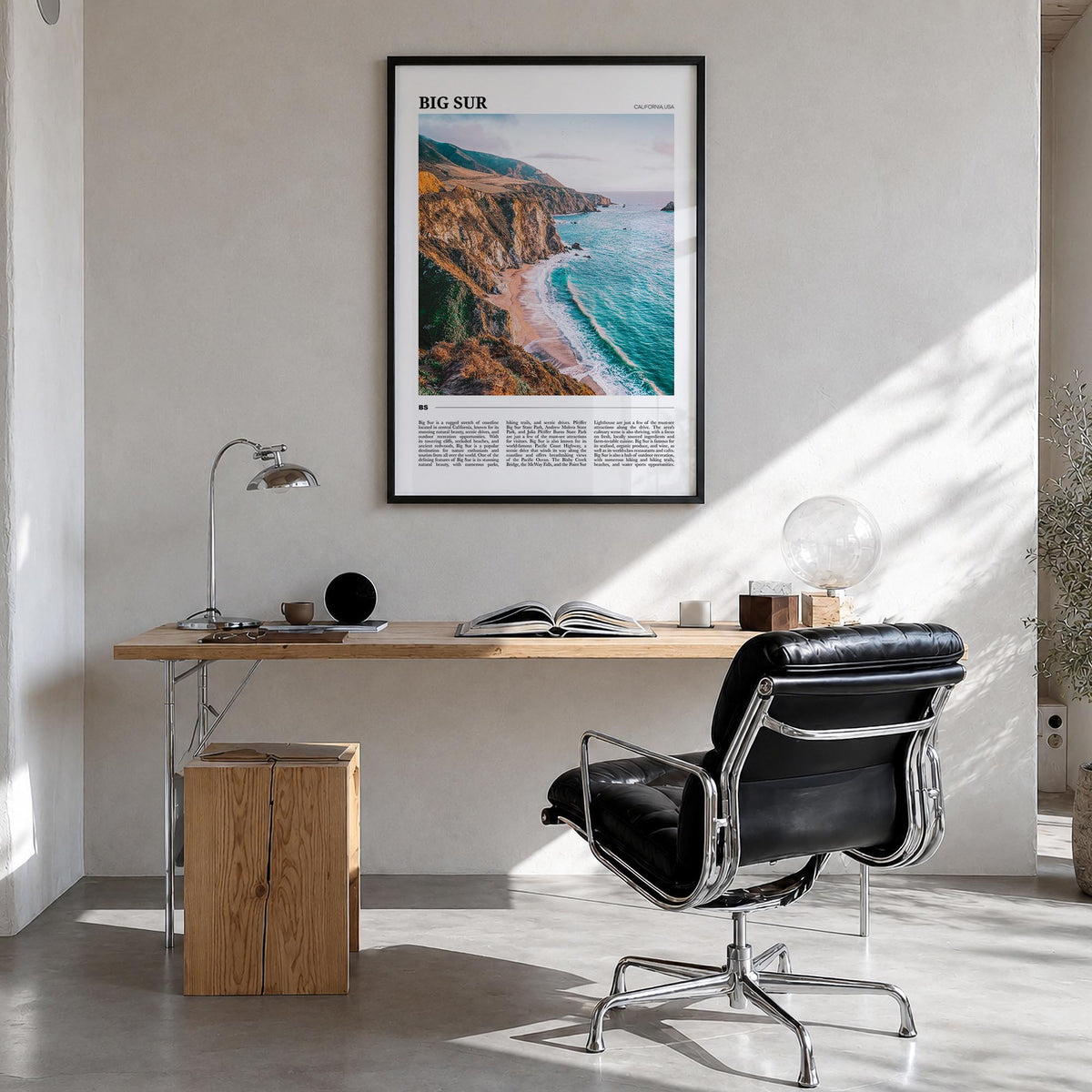 Big Sur Travel No 1 Poster
