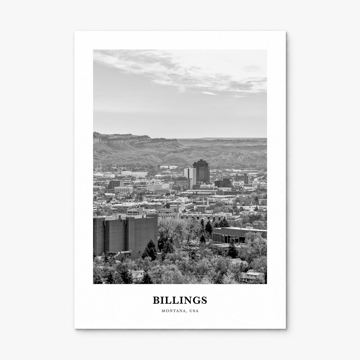 Billings Classic Poster, print only (unframed)