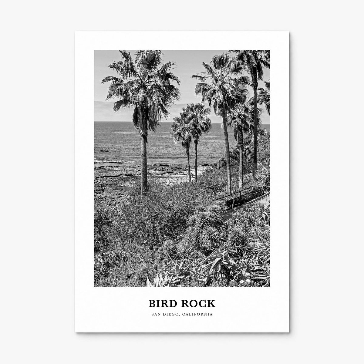 Bird Rock Classic No 1 Poster, print only (unframed)
