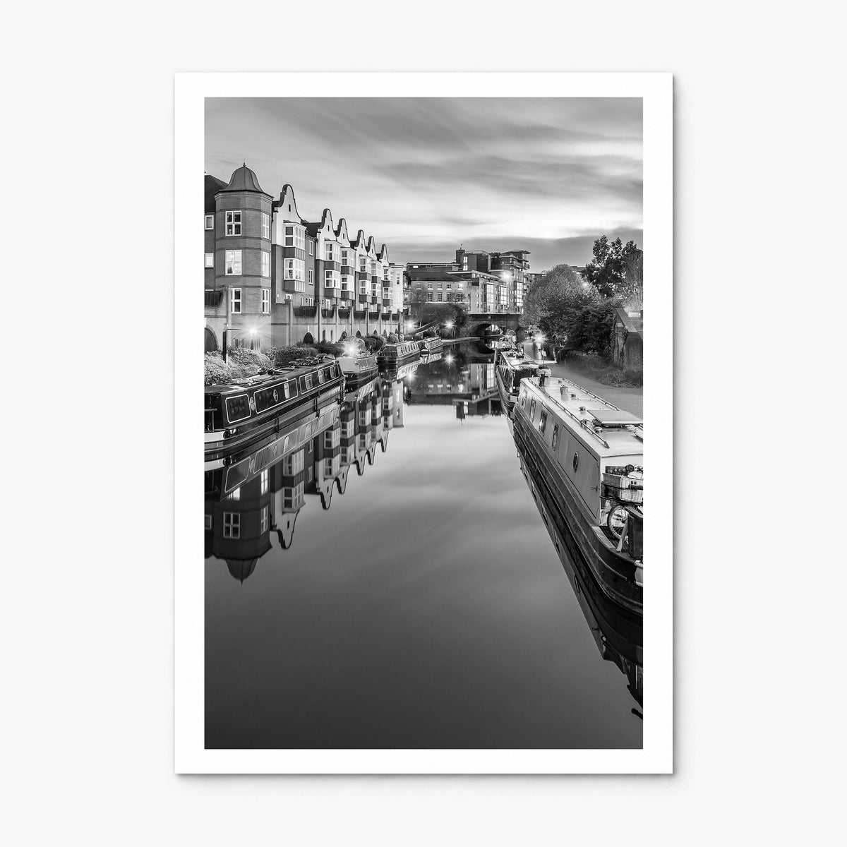 Birmingham, England Photo Poster, print only (unframed), white border
