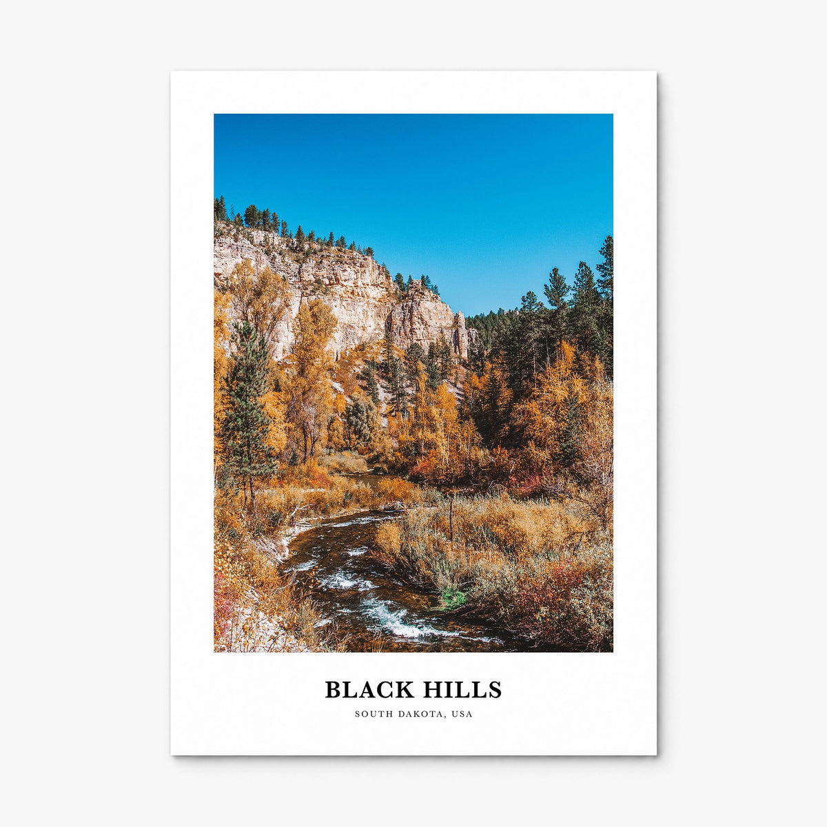 Black Hills Classic Poster, print only (unframed)