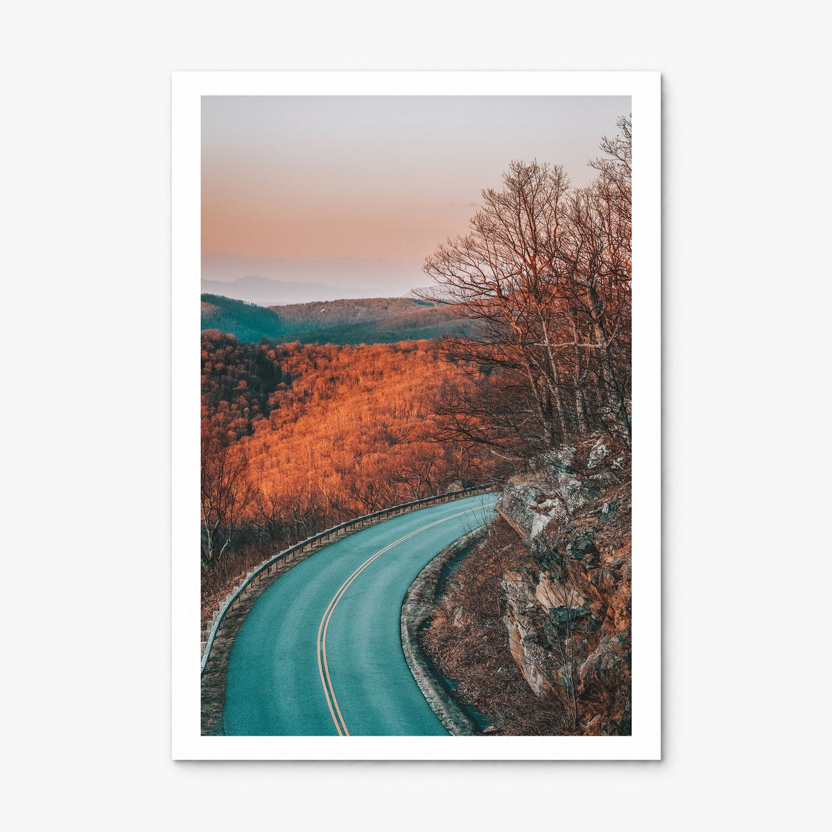 Blue Ridge Parkway Photo No 1 Poster, print only (unframed), white border