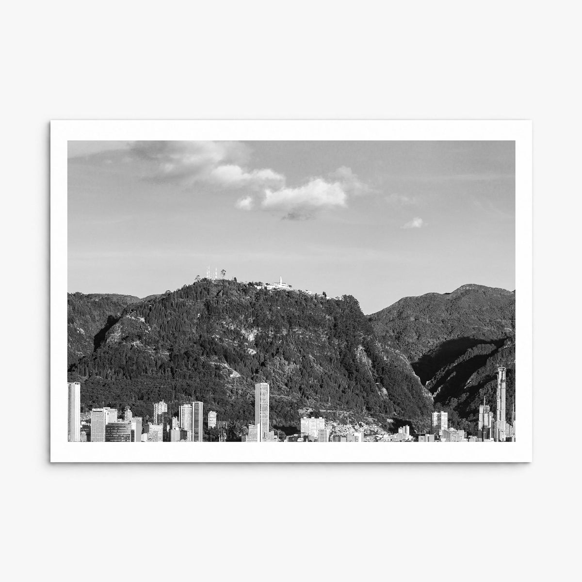 Bogotá Photo No 1 Poster, print only (unframed), white border