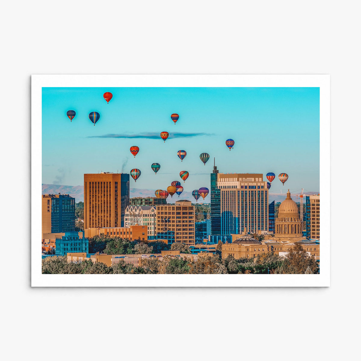 Boise Photo Poster, print only (unframed), white border