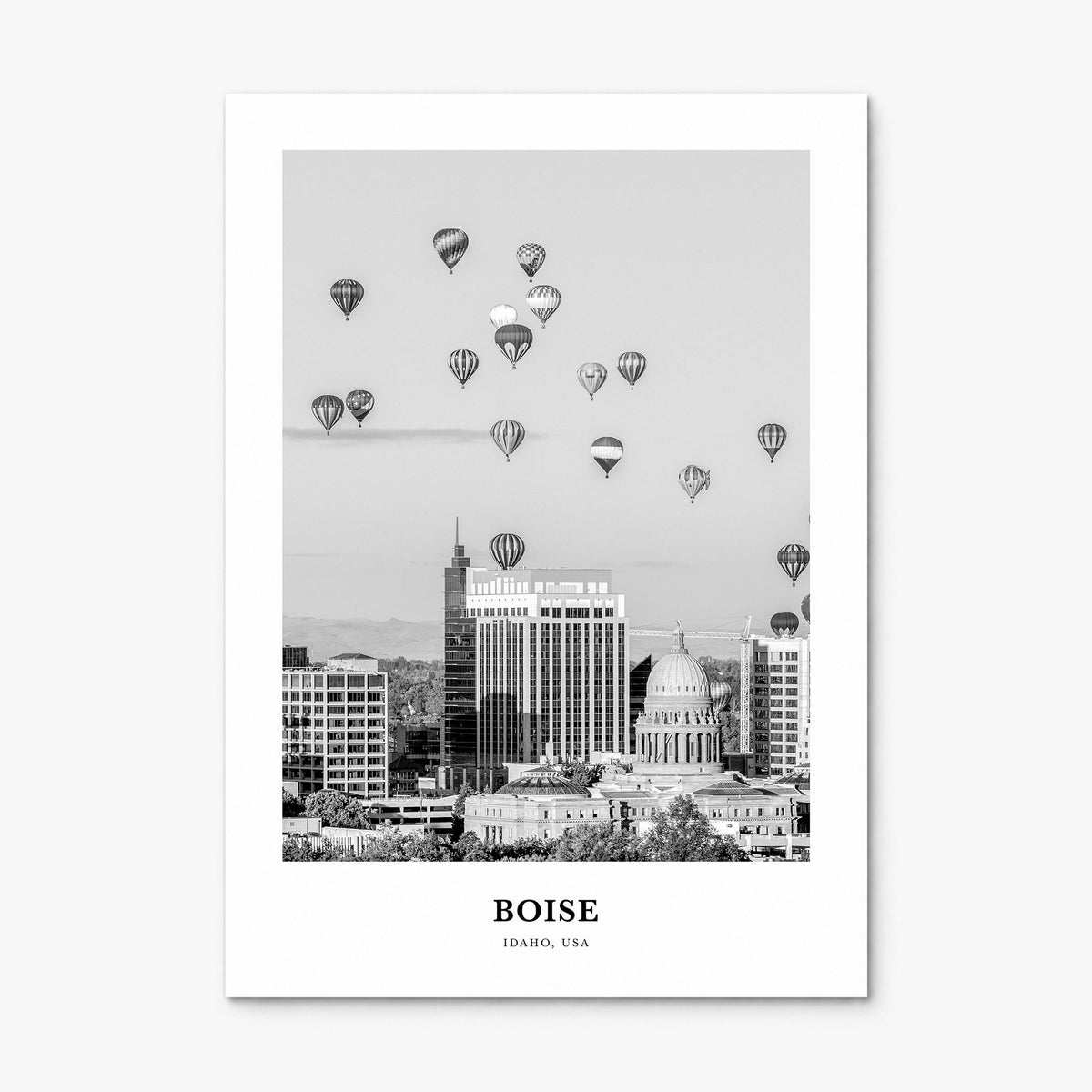 Boise Classic No 1 Poster, print only (unframed)