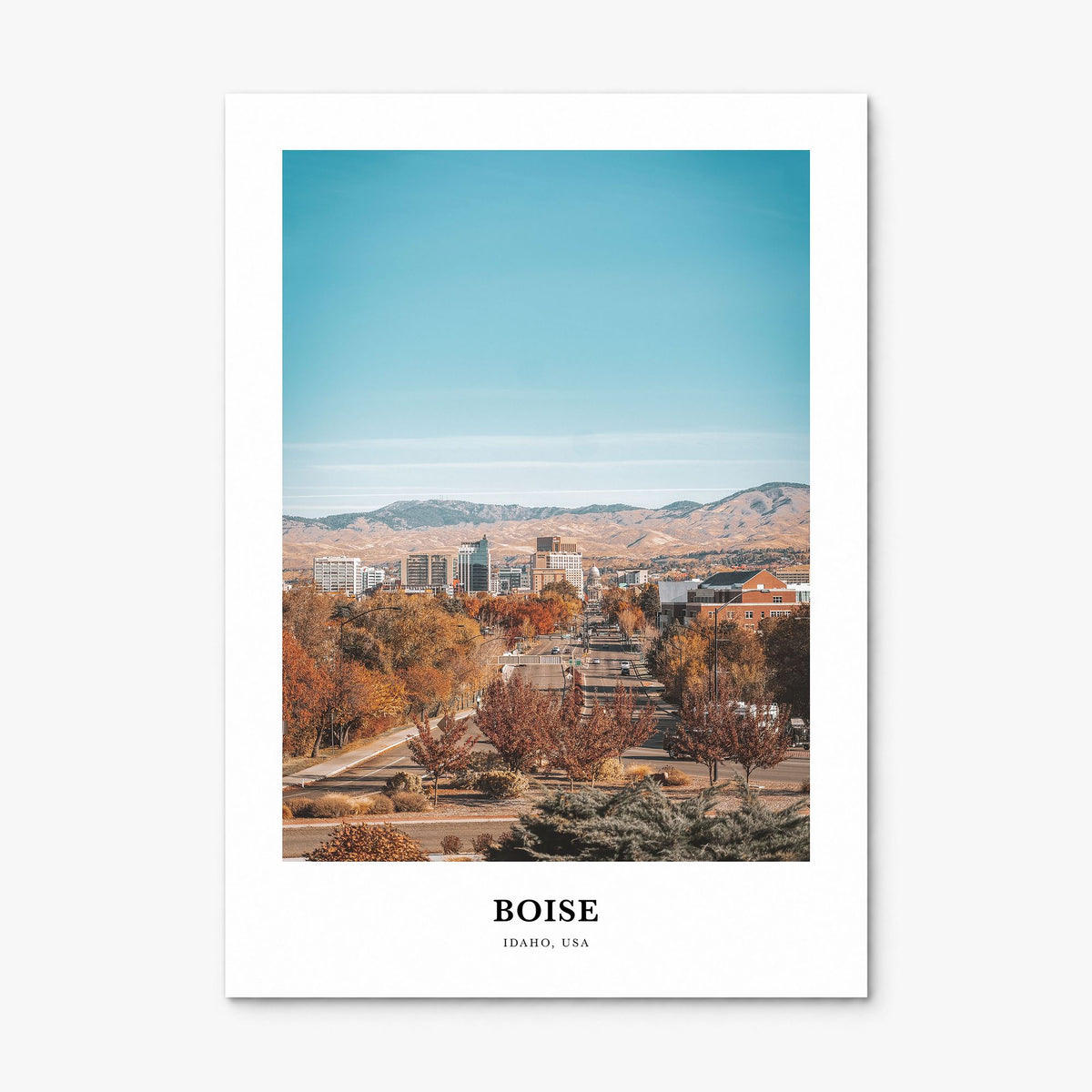 Boise Classic No 1 Poster, print only (unframed)