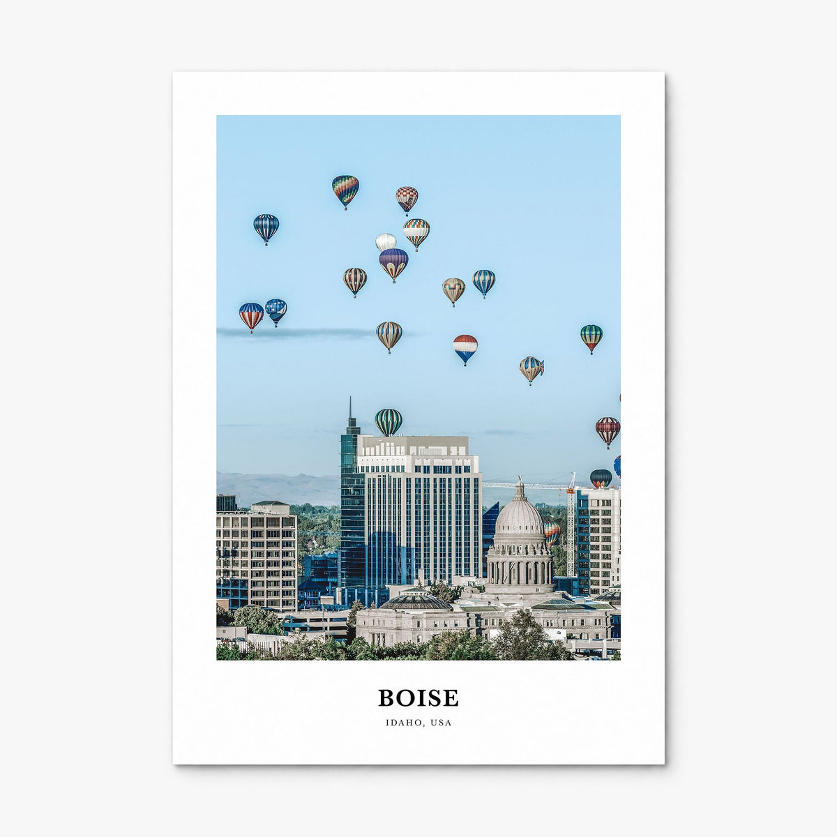 Boise Classic No 2 Poster, print only (unframed)