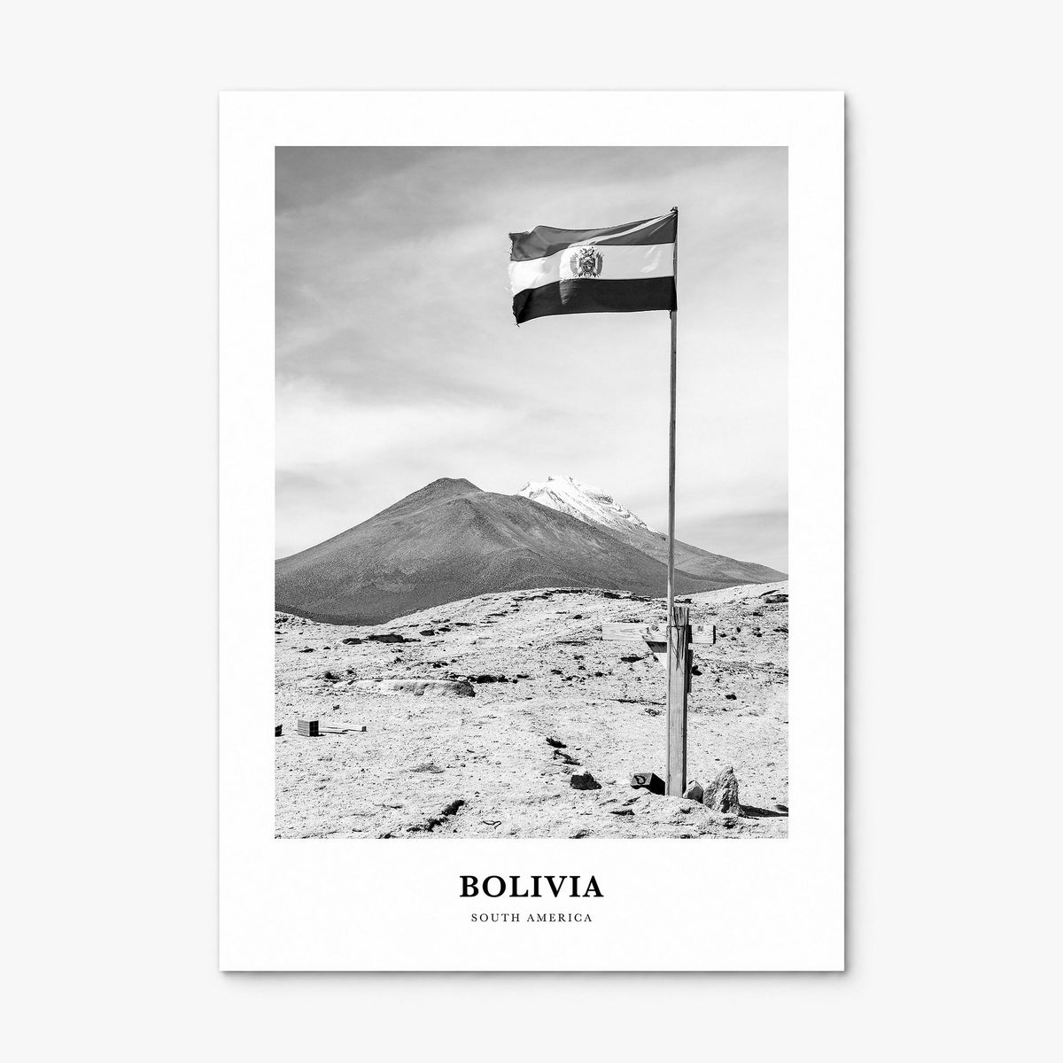 Bolivia Classic Poster, print only (unframed)