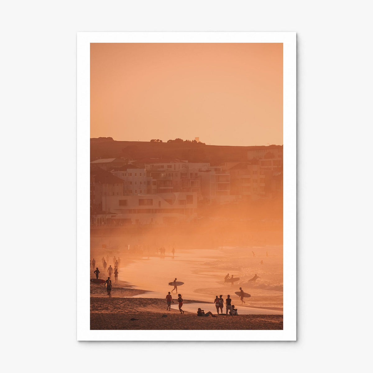 Bondi Beach Photo No 3 Poster, print only (unframed), white border