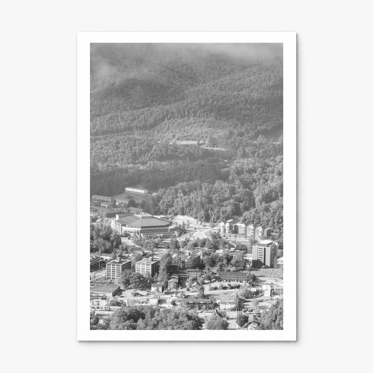 Boone Photo Poster, print only (unframed), white border