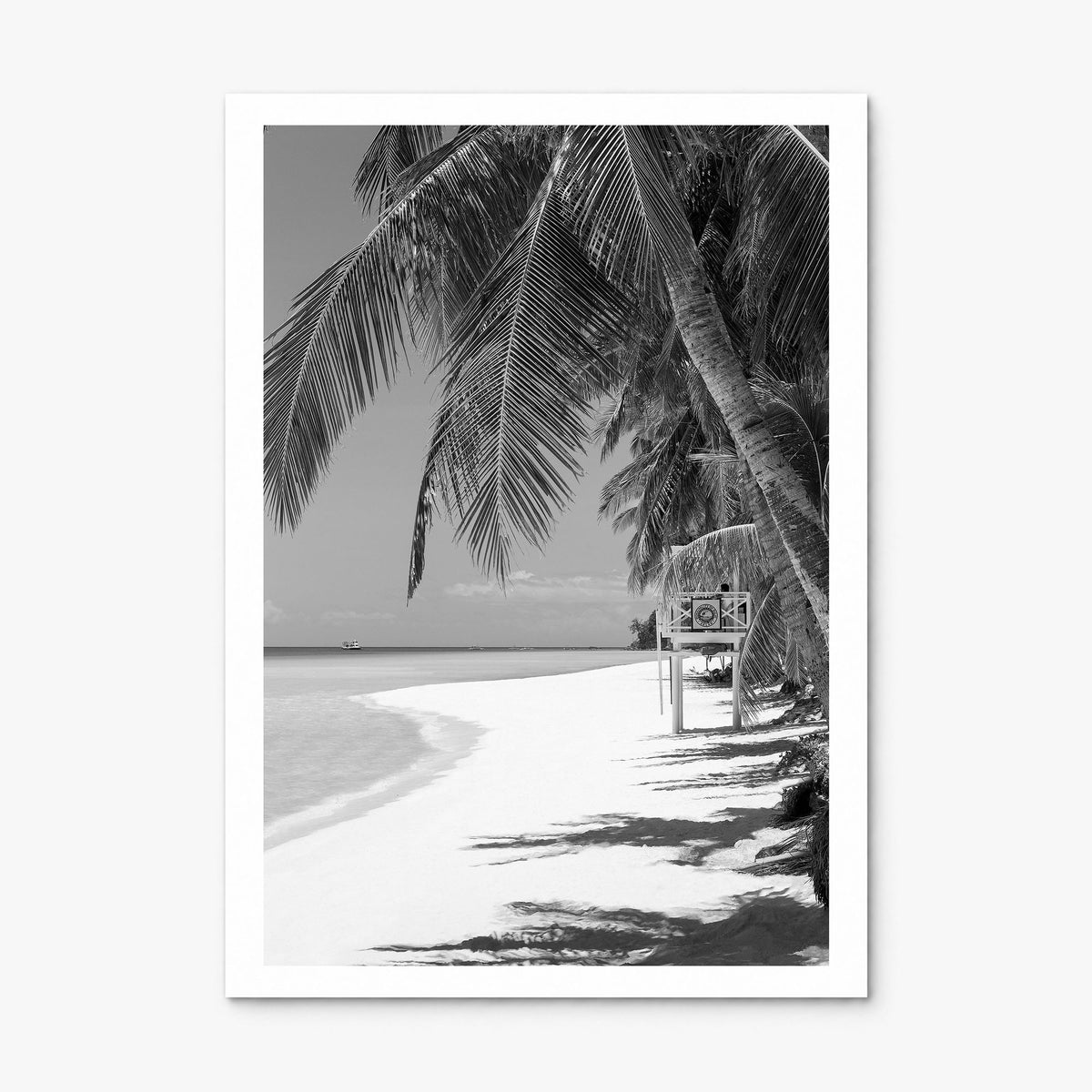 Boracay Photo Poster, print only (unframed), white border