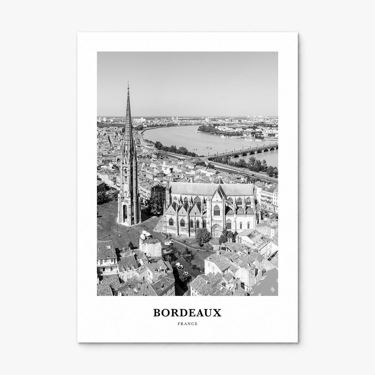 Bordeaux Classic No 2 Poster, print only (unframed)