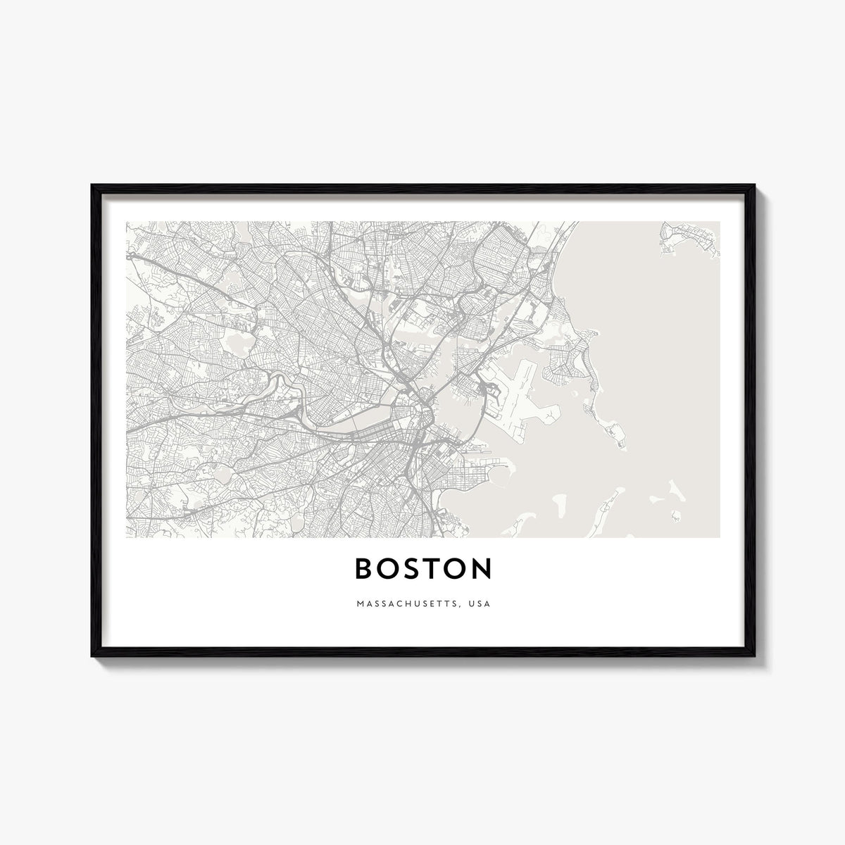 Boston Map Poster