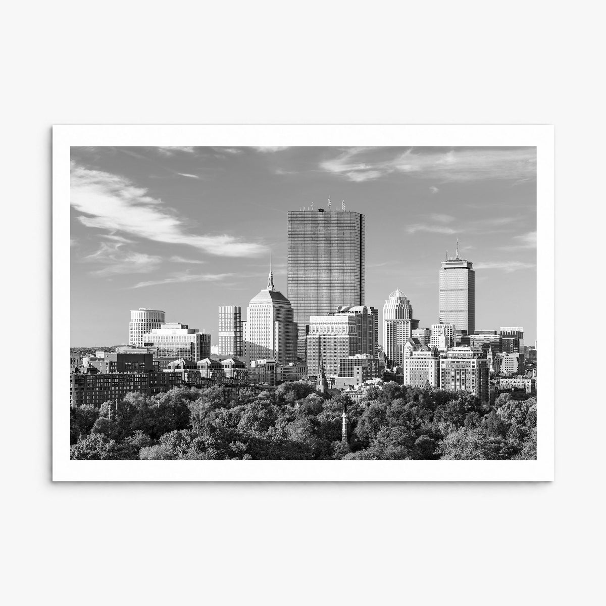 Boston Photo No 1 Poster, print only (unframed), white border