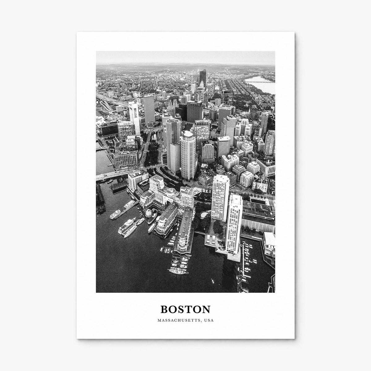 Boston Classic No 2 Poster, print only (unframed)