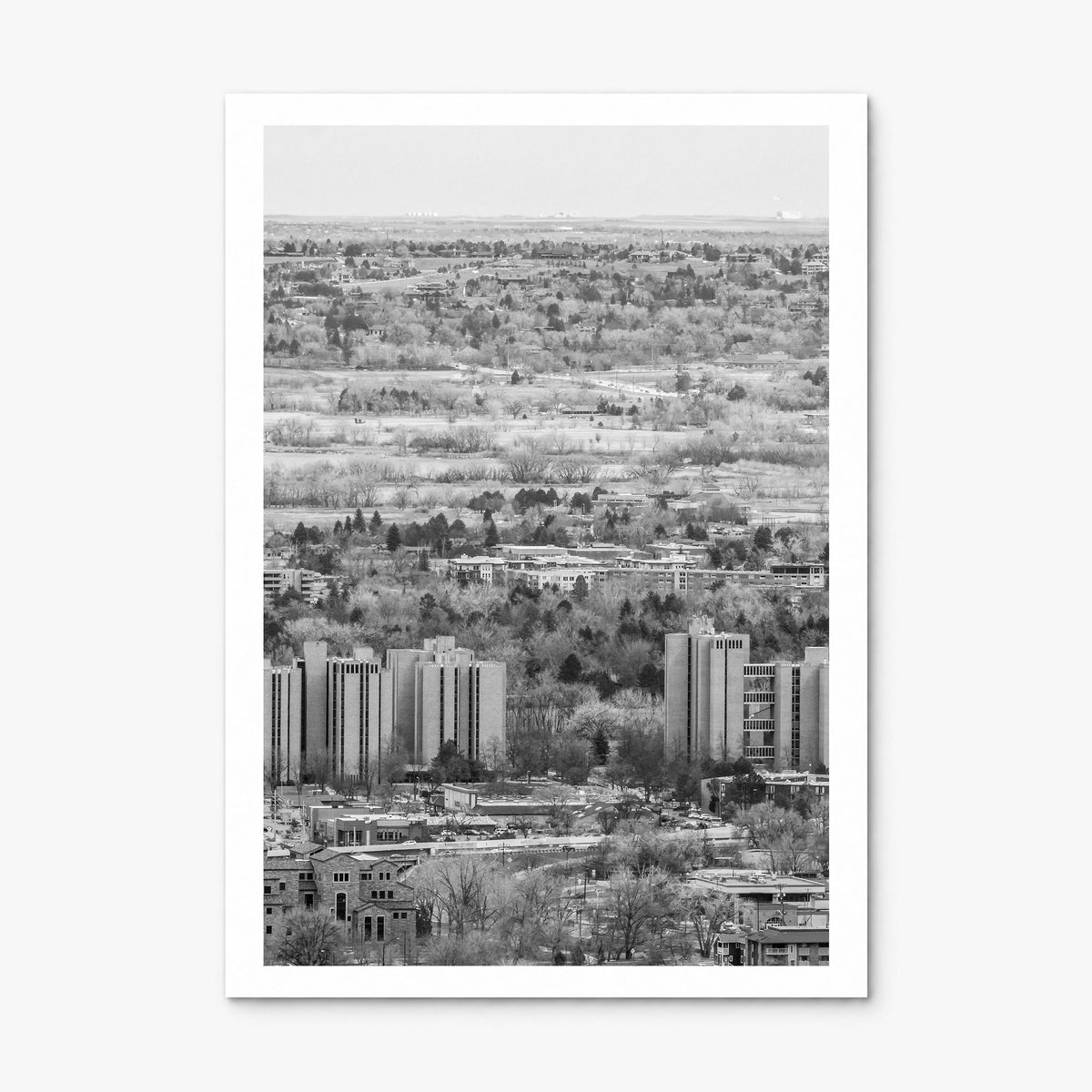 Boulder Photo No 1 Poster, print only (unframed), white border