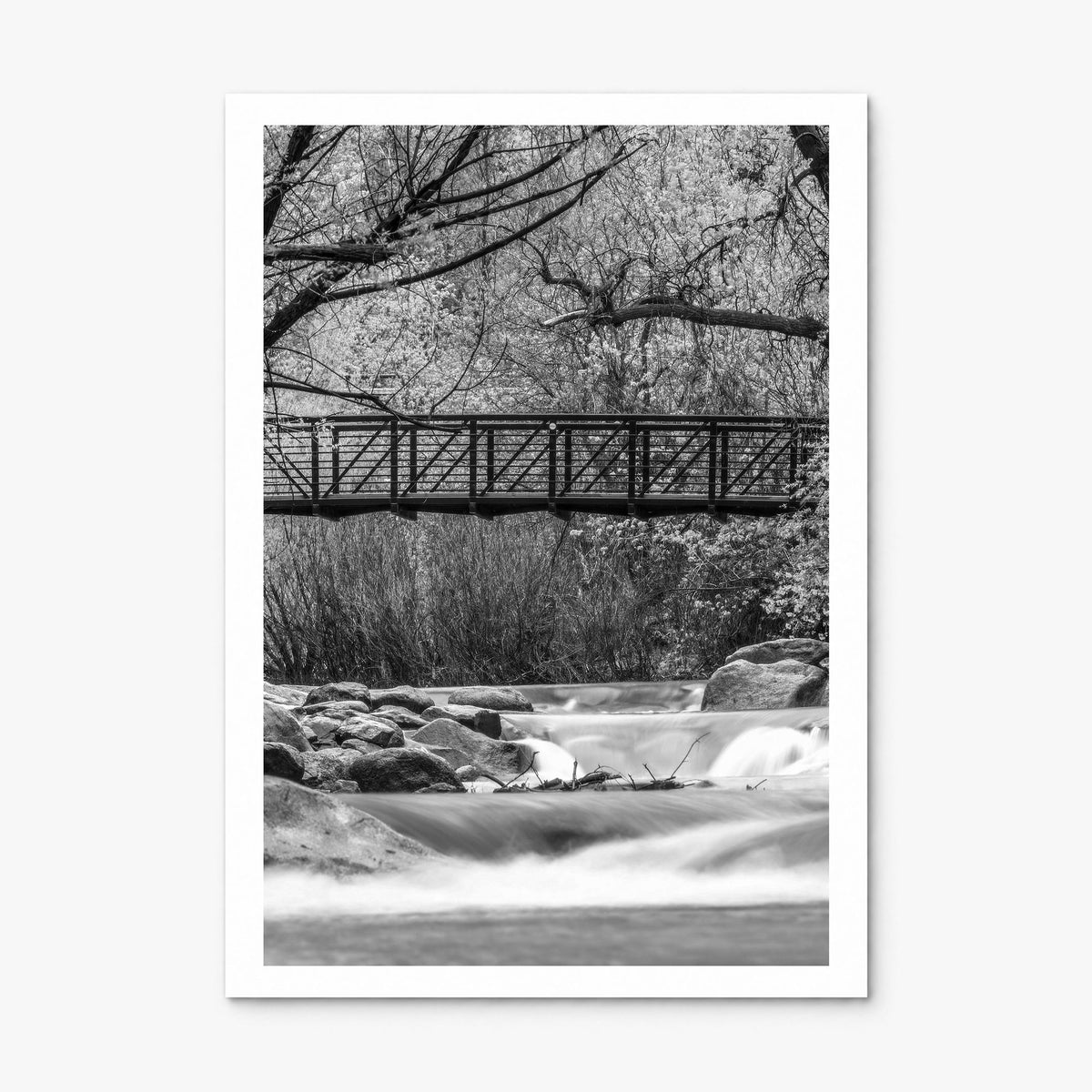 Boulder Photo No 2 Poster, print only (unframed), white border
