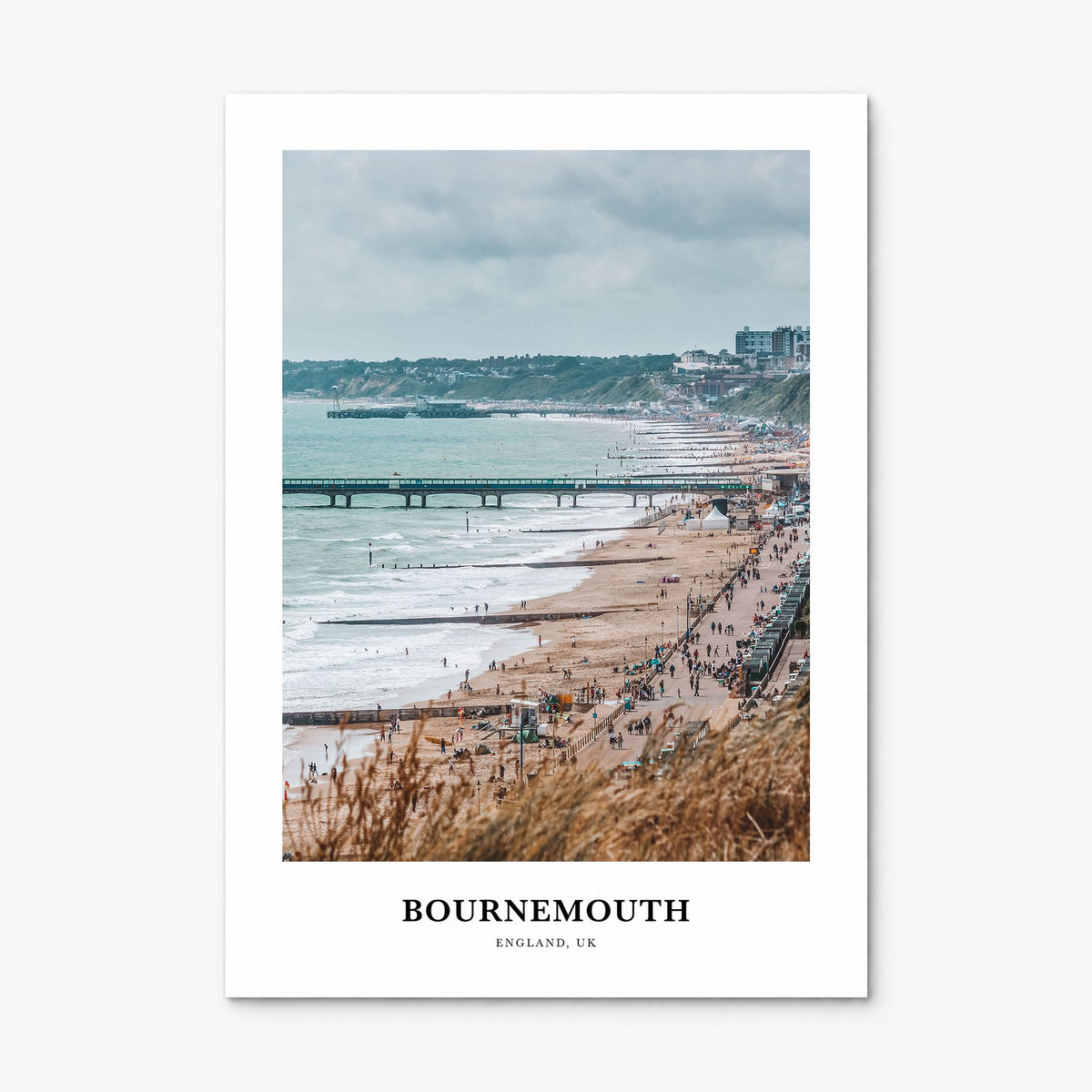 Bournemouth Classic Poster, print only (unframed)