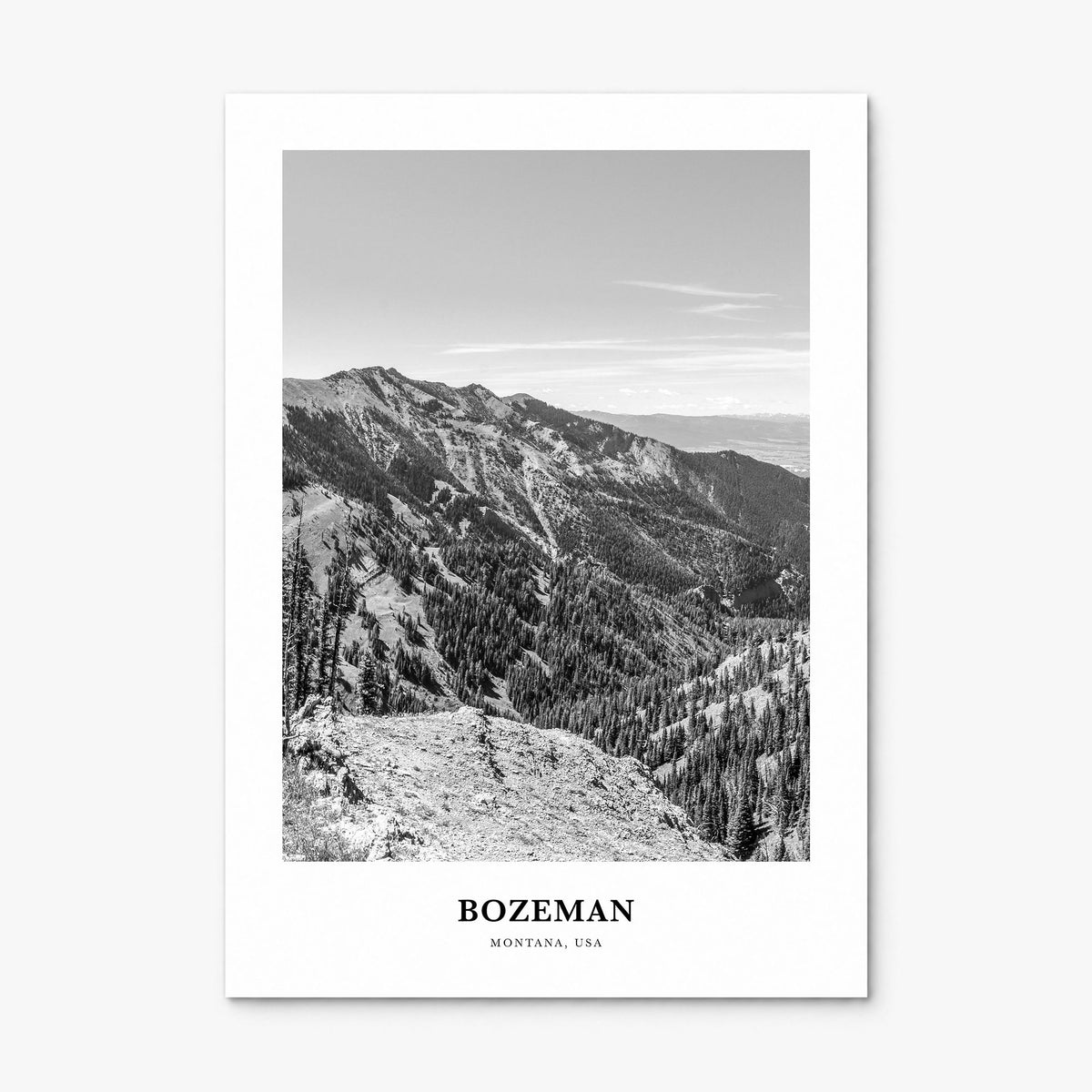 Bozeman Classic Poster, print only (unframed)