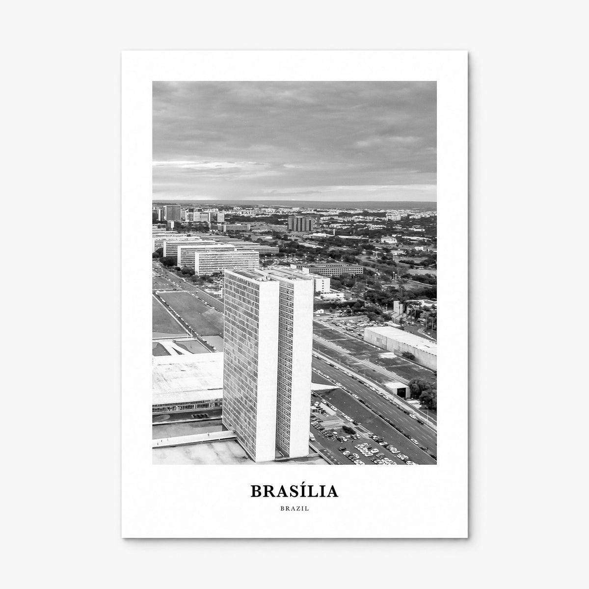 Brasília Classic No 2 Poster, print only (unframed)