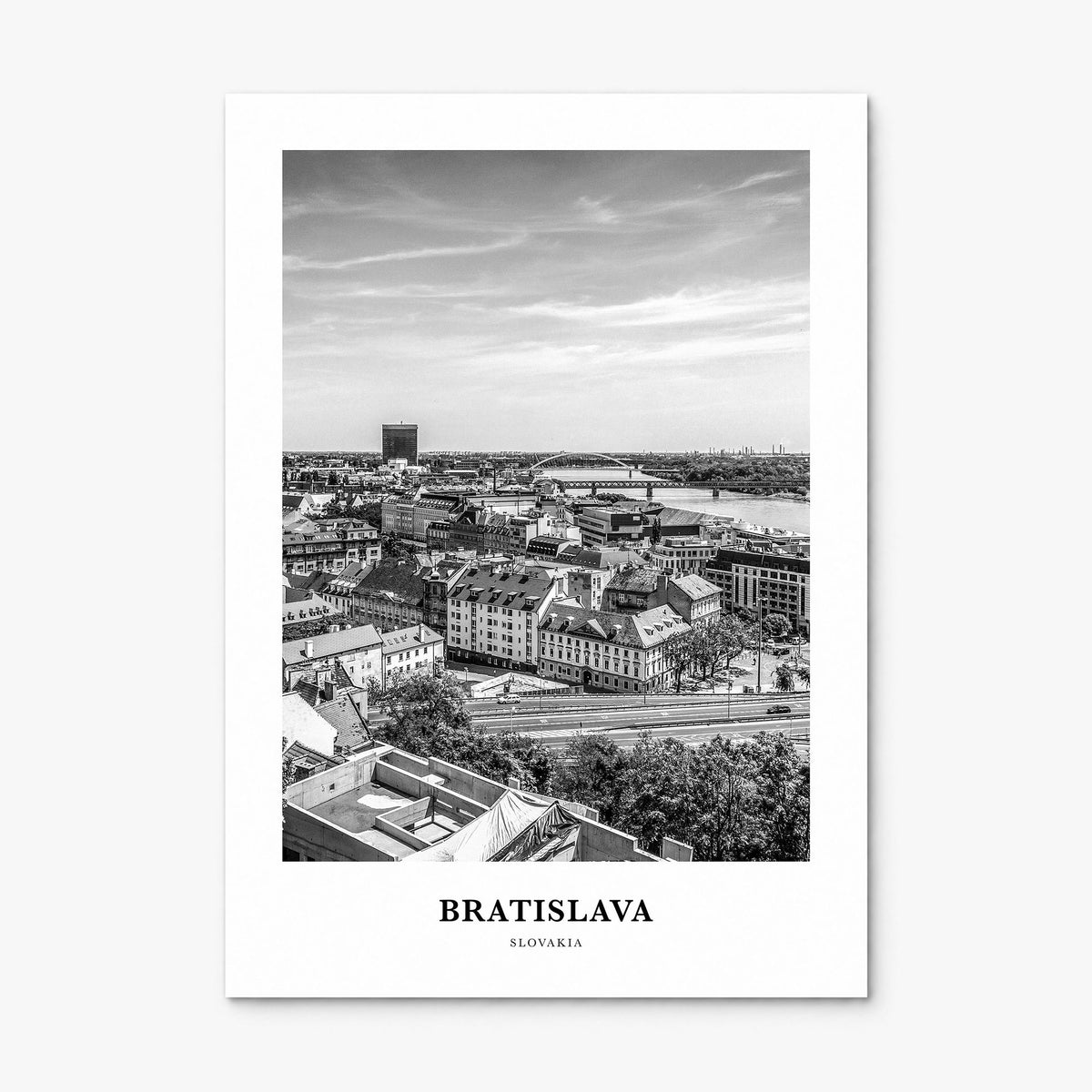 Bratislava Classic Poster, print only (unframed)