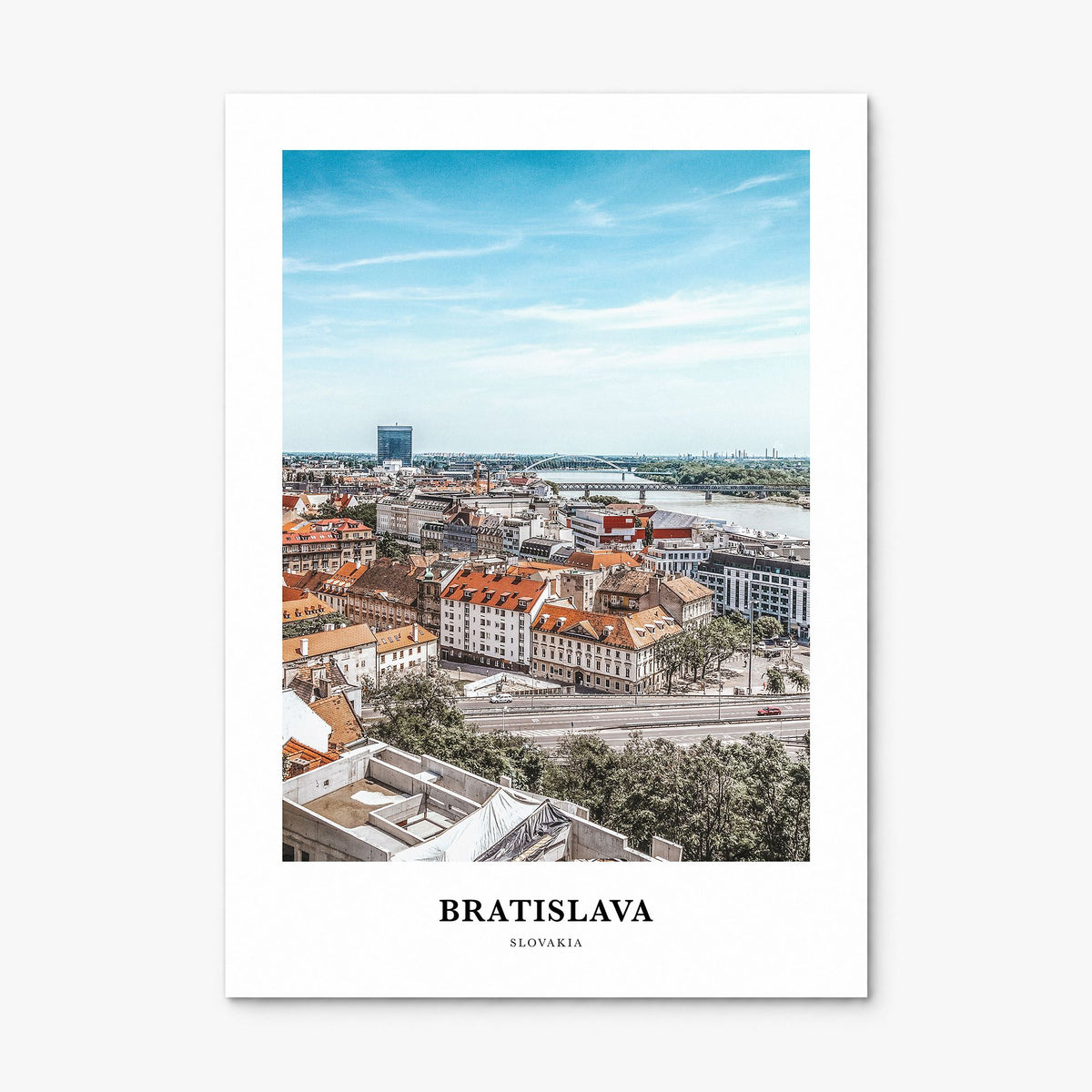 Bratislava Classic Poster, print only (unframed)