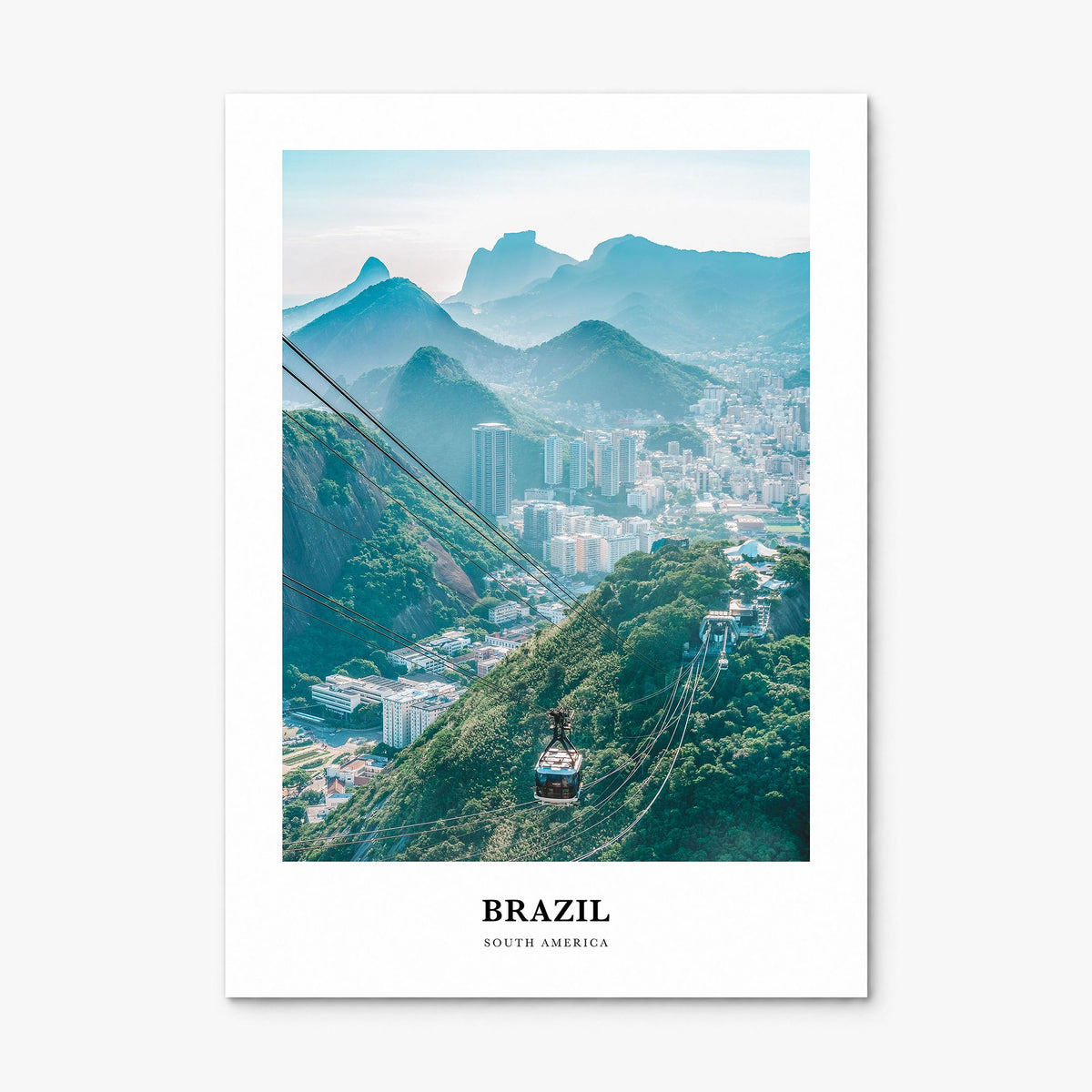 Brazil Classic No 1 Poster, print only (unframed)