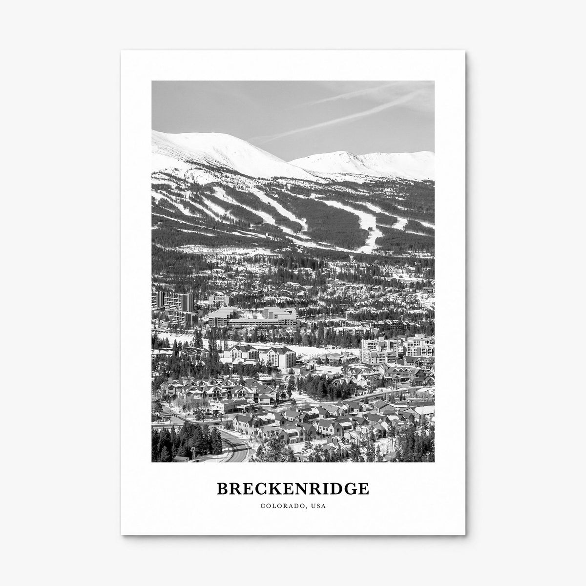 Breckenridge Classic Poster, print only (unframed)