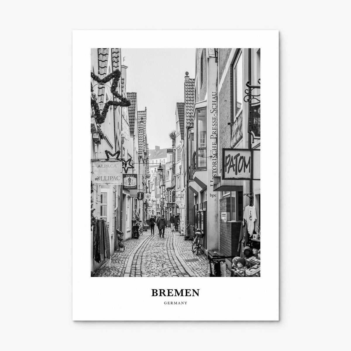 Bremen Classic Poster, print only (unframed)