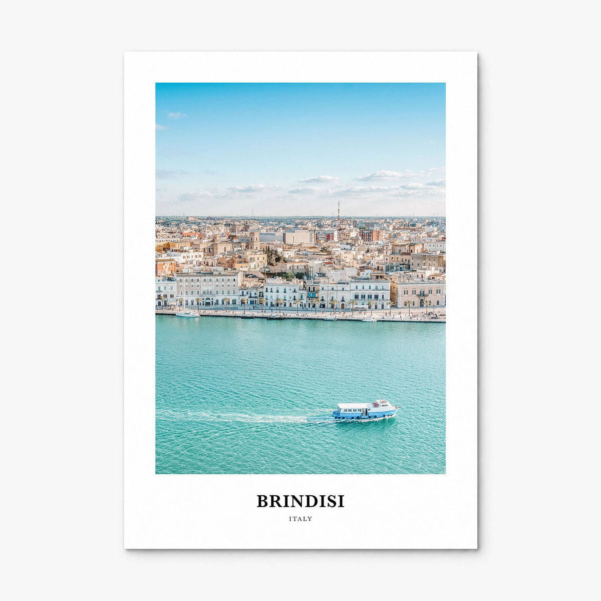 Brindisi Classic Poster, print only (unframed)