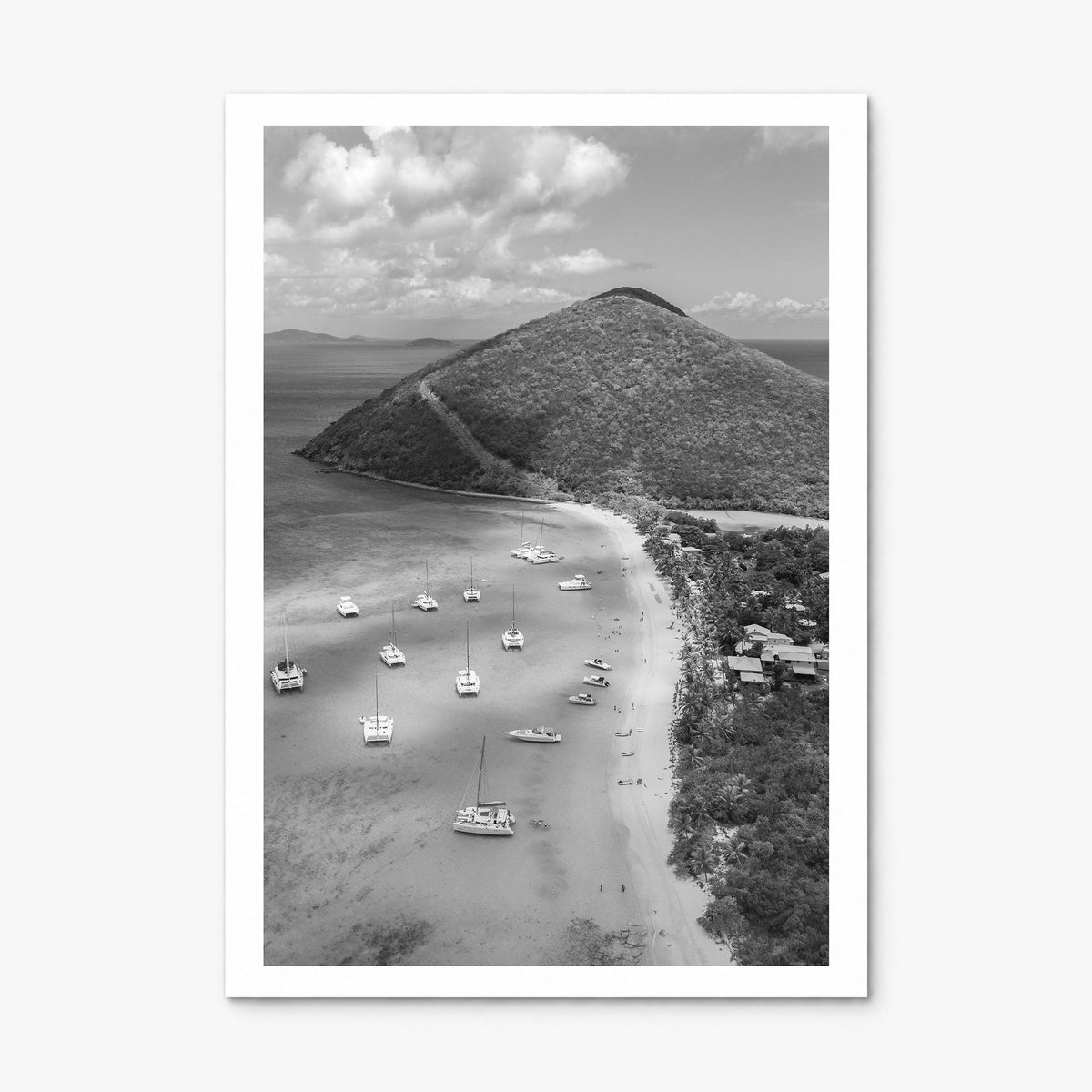 British Virgin Islands Photo Poster, print only (unframed), white border