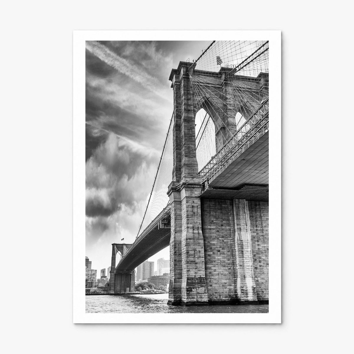 Brooklyn Photo No 3 Poster, print only (unframed), white border