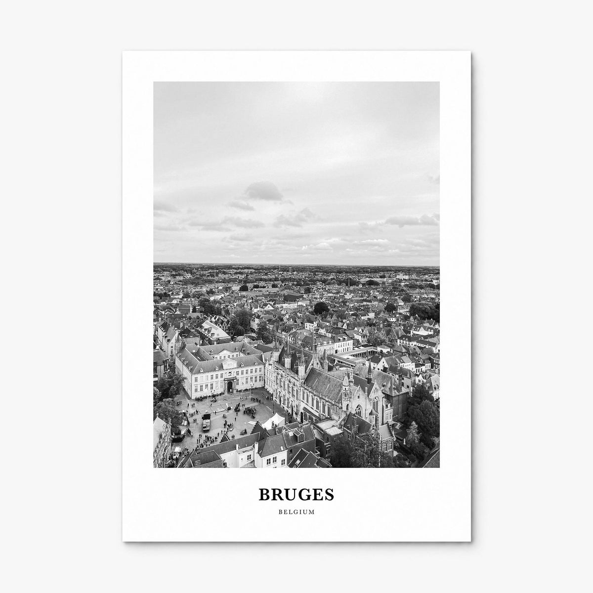 Bruges Classic Poster, print only (unframed)