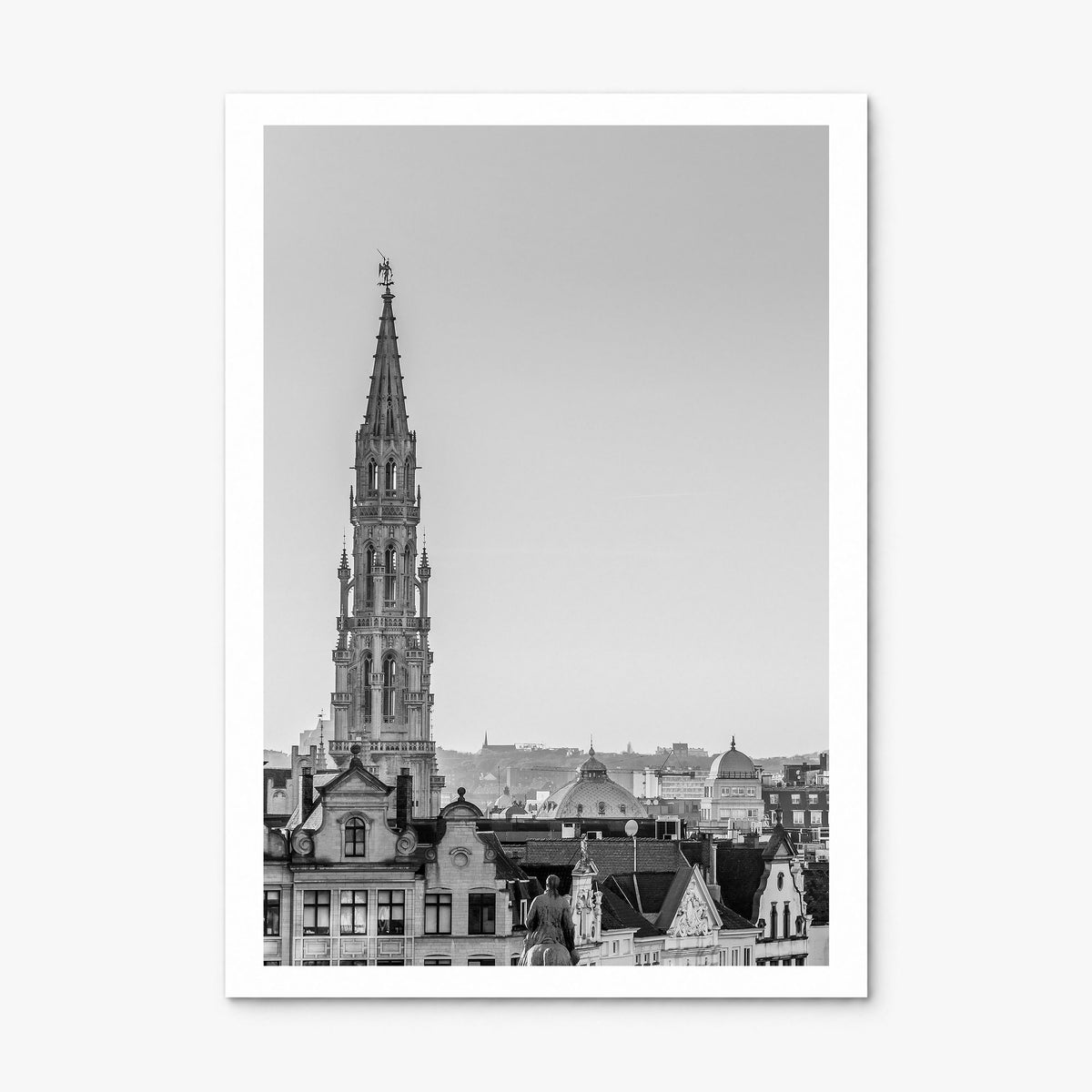 Brussels Photo Poster, print only (unframed), white border