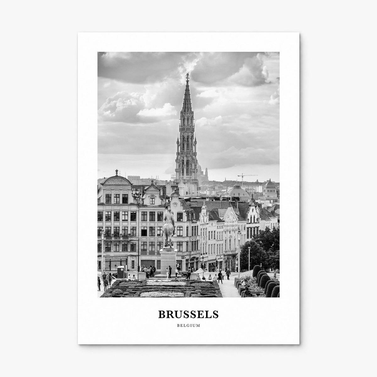 Brussels Classic Poster, print only (unframed)