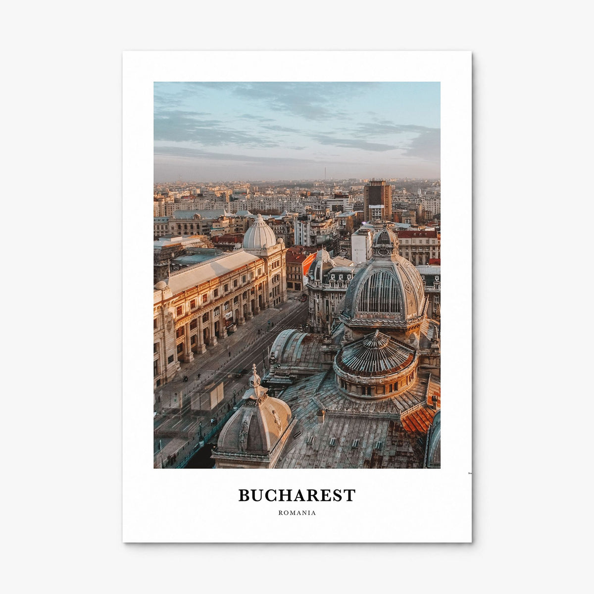 Bucharest Classic No 2 Poster, print only (unframed)