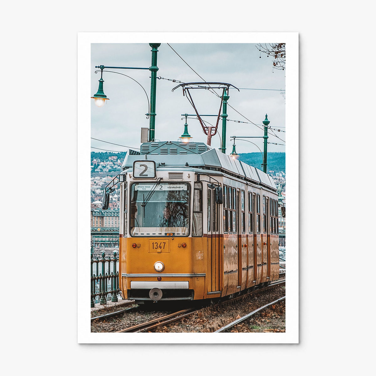 Budapest Photo No 3 Poster, print only (unframed), white border