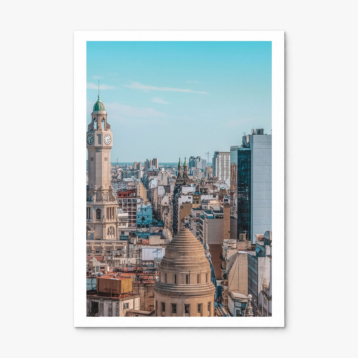 Buenos Aires Photo No 1 Poster, print only (unframed), white border